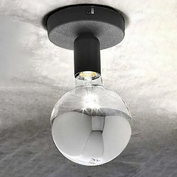 Plafoniera moderna gea luce point e27 led lampada soffitto parete - Gea Luce