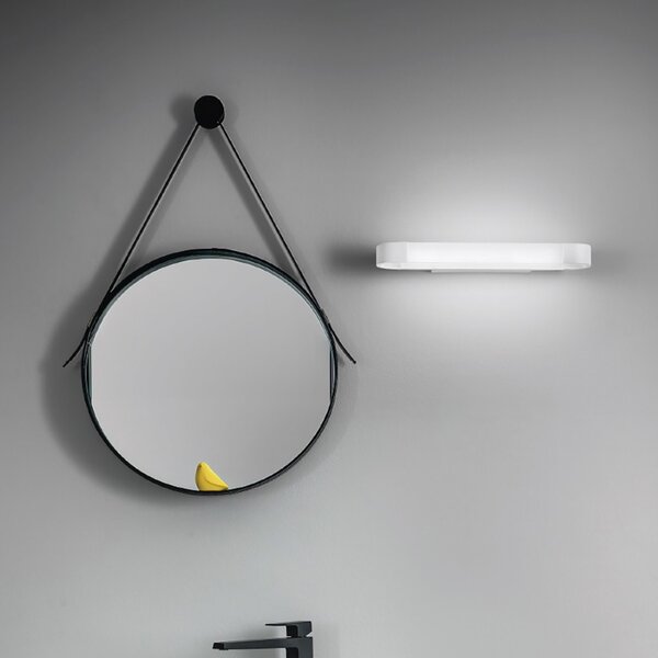 Applique led gea luce ring gap470c 3000°k 1260lm ip44 lampada parete moderna - Gea Luce