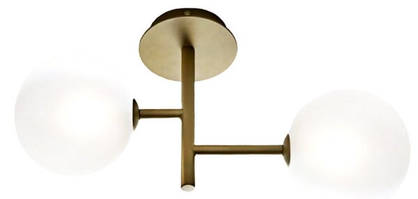 Applique classica illuminando bolle ap2 or g9 led metallo vetro lampada soffitto parete - Illuminando