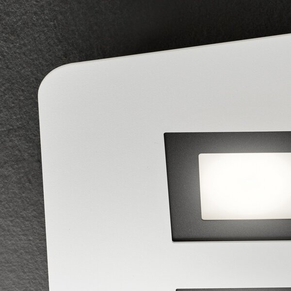 Plafoniera illuminando dedalo deda2slbnan gx53 led lampada parete soffitto - Illuminando