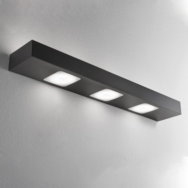 Applique moderna illuminando up-down 4+3 ne sl gx53 led lampada parete moderna - Illuminando