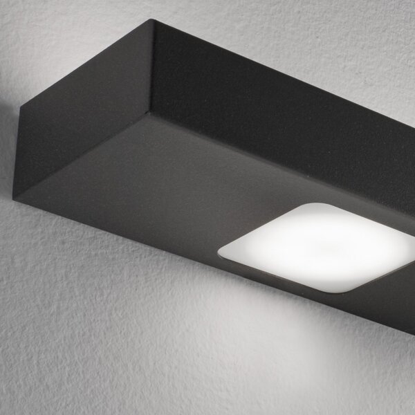 Applique moderna illuminando up-down 4+3 ne sl gx53 led lampada parete moderna - Illuminando