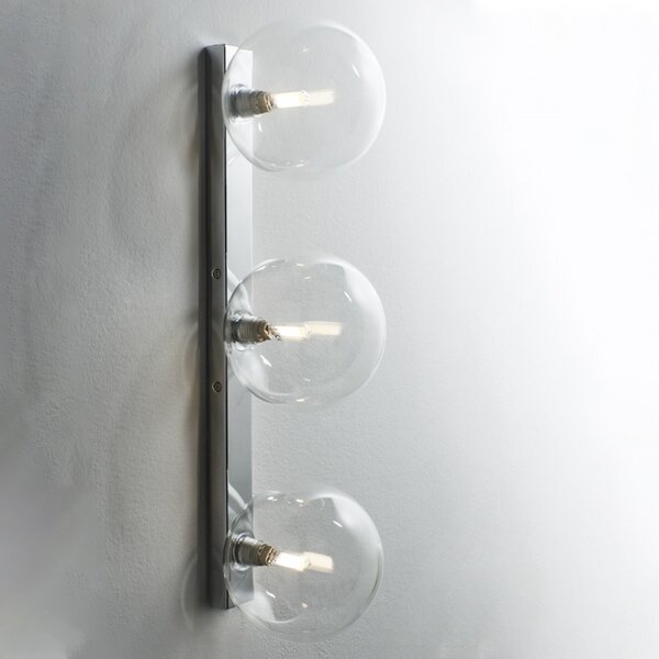 Applique moderna illuminando pallina palli3crtr g9 led vetro sfera lampada parete soffitto - Illuminando
