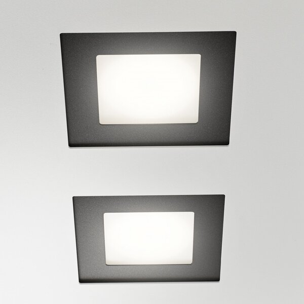 Plafoniera illuminando dedalo deda2slbnan gx53 led lampada parete soffitto - Illuminando