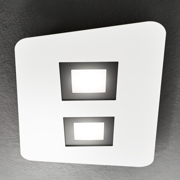Plafoniera illuminando dedalo deda2slbnan gx53 led lampada parete soffitto - Illuminando