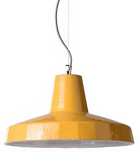 Lampadario rustico toscot rossi 1091 e27 led maiolica toscana lampada soffitto artigianale - Toscot