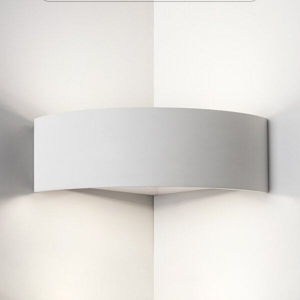 Applique angolare cristaly belfiore 9010 ghiglia angle 2483b 3080 led lampada parete - Belfiore - 9010