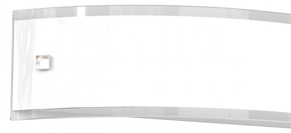Applique moderno top light linear 1076 a50 e27 led vetro lampada parete soffitto - Top Light
