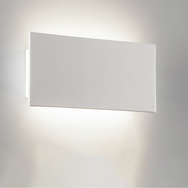 Applique ceramica belfiore 9010 persia big 8673b 3081 led verniciabile lampada parete - Belfiore - 9010