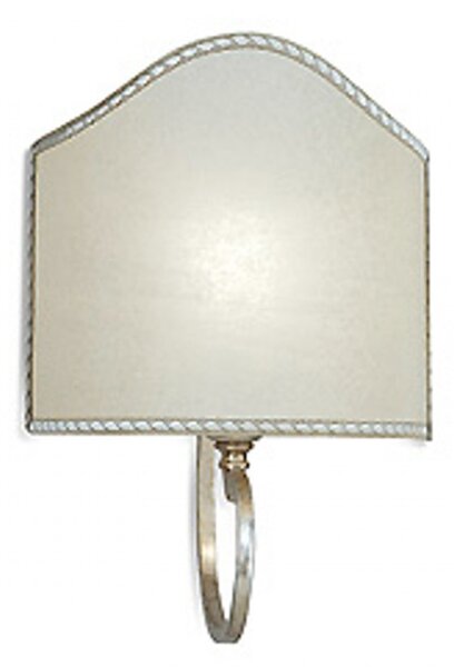Applique classico flami illuminazione deco 6261 a1f e27 led metallo pergamena lampada parete - Flami Illuminazione