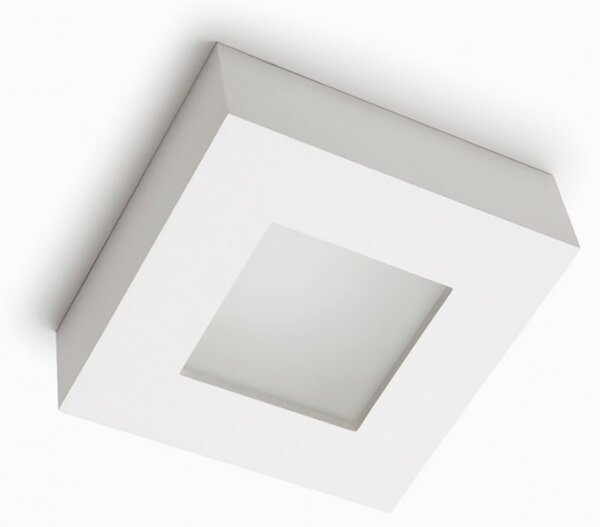 Plafoniera gesso led belfiore 9010 flot glass 8913.40131 lampada soffitto parete - Belfiore - 9010