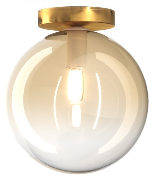 Plafoniera classica top light eclipse 1184 os pl1 am g9 led vetro lampada soffitto - Top Light