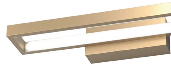 Applique classico top light dna 1182 ap go led lampada parete - Top Light