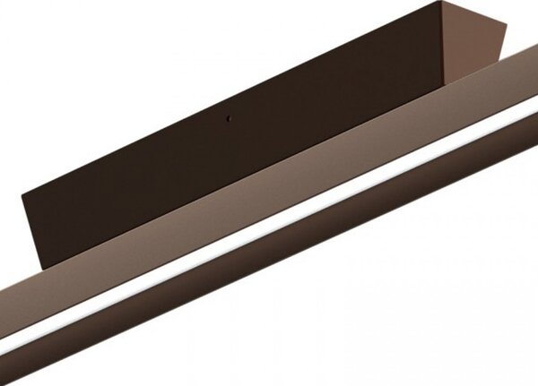 Plafoniera esterno acciaio linea light lira s ip65 31w led 3000°k 4117lm lampada soffitto classica moderna - Linea Light Group