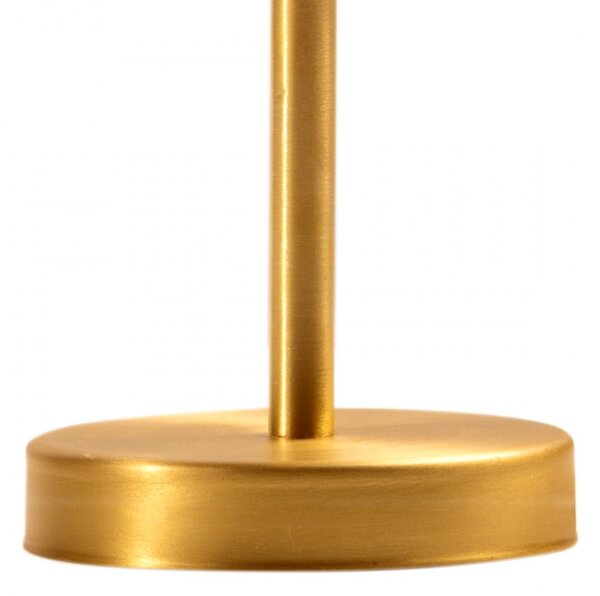Abat-jour classica top light double skin 1176os p alpha am e27 led vetro lampada tavolo - Top Light