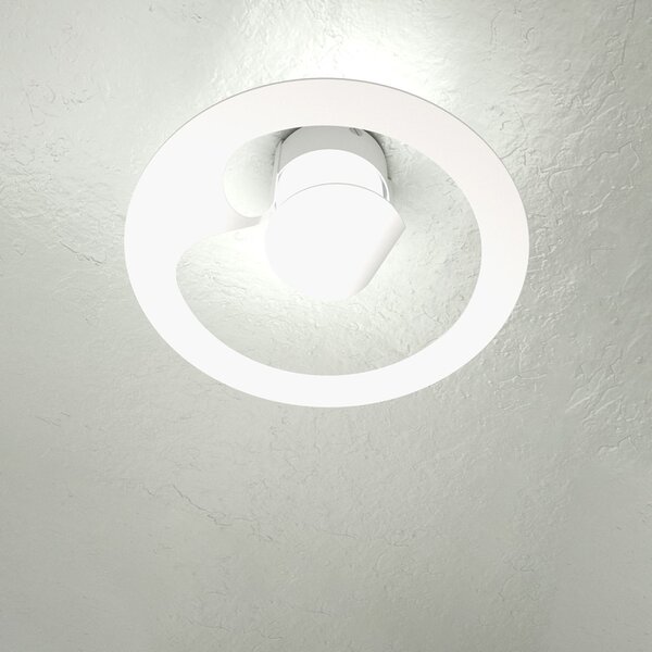 Applique moderna top light fuel 1170 1 gx53 led lampada parete - Top Light
