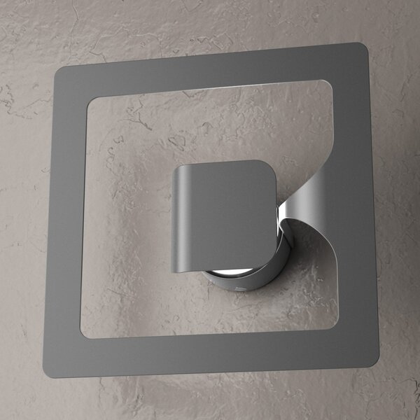 Applique moderna top light gasoline 1171 1 gx53 led lampada parete componibile - Top Light