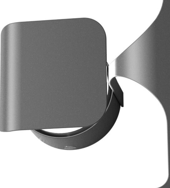 Applique moderna top light gasoline 1171 1 gx53 led lampada parete componibile - Top Light