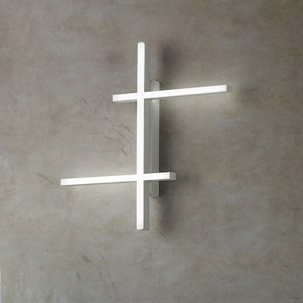 Applique led fratelli braga nets 2155 a2 1800lm moderna - Fratelli Braga