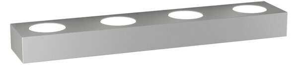 Applique moderna top light beaside 1190 a7 gx53 led metallo biemissione lampada parete - Top Light