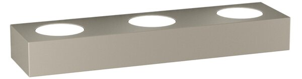Applique moderna top light beaside 1190 a5 gx53 led metallo biemissione lampada parete - Top Light