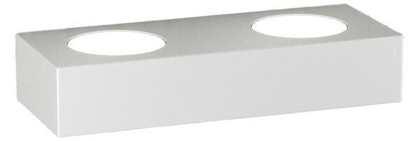 Applique moderna top light beaside 1190 a3 gx53 led metallo biemissione lampada parete - Top Light