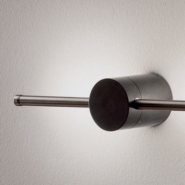 Applique led gea luce enila a titanio 1320lm 3000°k moderna - Gea Luce