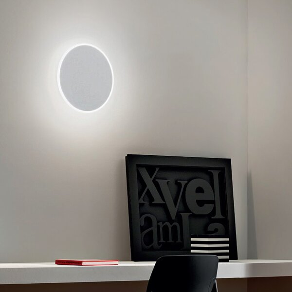 Applique moderno gea luce fortuna ap bianco 1640lm lampada parete - Gea Luce