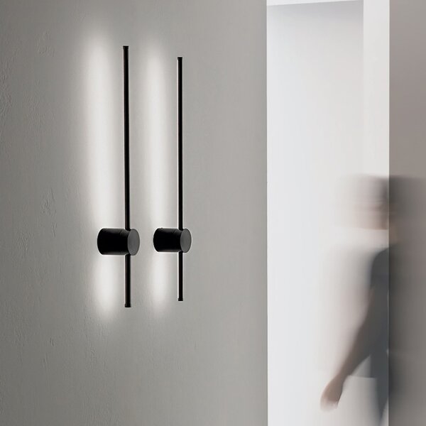 Applique led gea luce enila a titanio 1320lm 3000°k moderna - Gea Luce