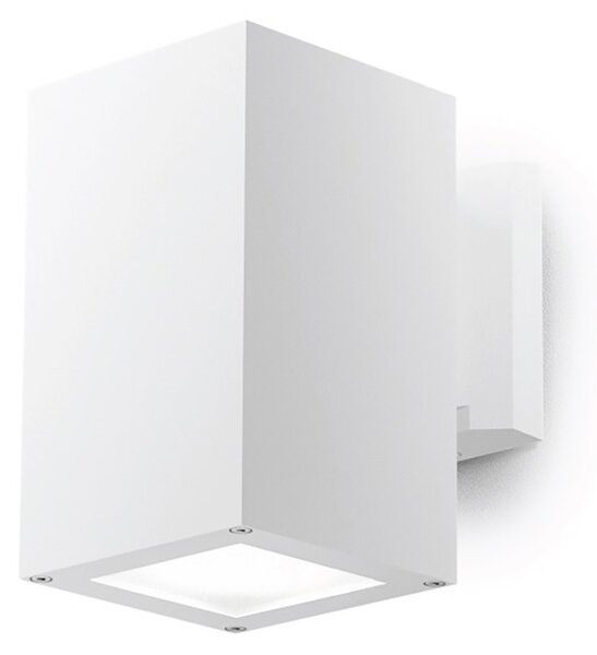 Applique esterno gea led amon qm ges1014 ip65 e27 led lampada parete moderna monoemissione - Gea Led