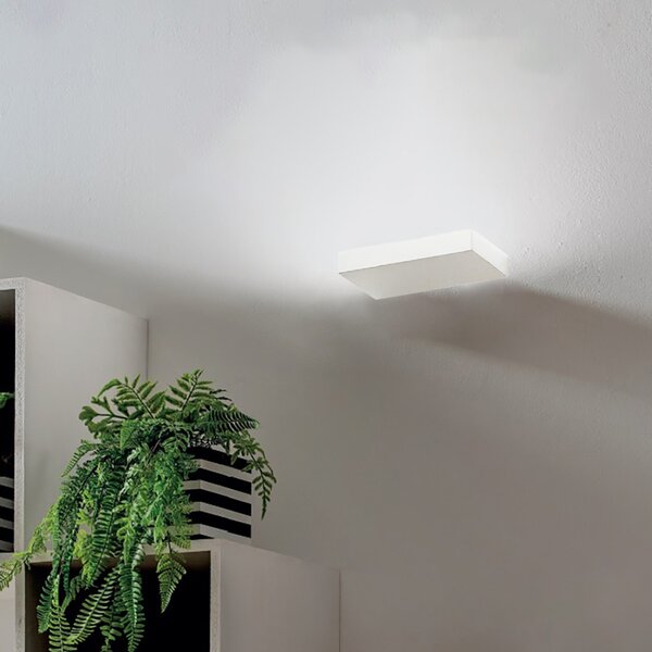 Applique gea luce yoana ap led 1500lm 3000°k 220v bianco lampada parete mensola moderna monoemissione - Gea Luce