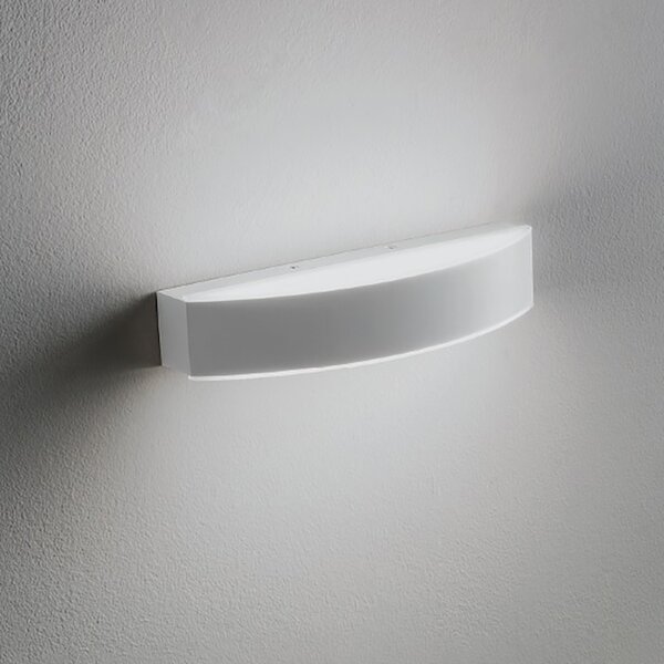 Applique led gea luce gap gap501 bianco lampada parete moderna biemissione modulo led integrato - Gea Luce