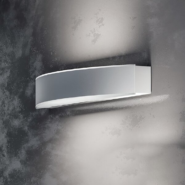Applique led gea luce gap gap501 bianco lampada parete moderna biemissione modulo led integrato - Gea Luce