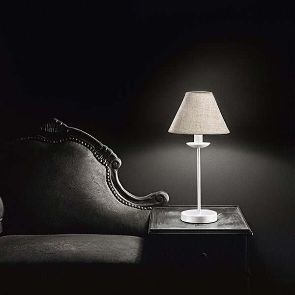 Abat-jour classica contemporanea perenz ducale 6268 b 20 e14 led lampada tavolo paralume - Perenz