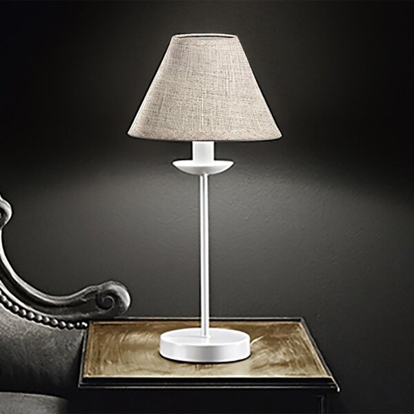 Abat-jour classica contemporanea perenz ducale 6268 b 20 e14 led lampada tavolo paralume - Perenz