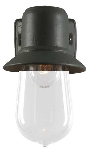 Applique toscot novecento 930 95 ip44 e27 led maiolica toscana lampada parete artigianale rustica - Toscot