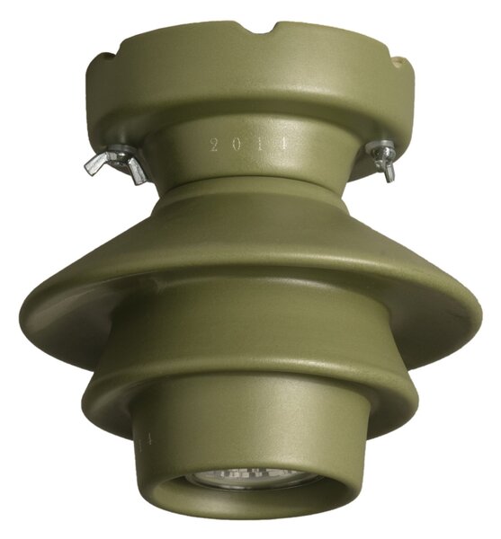 Plafoniera toscot battersea 952 p gu10 led ceramica lampada soffitto artigianale rustica - Toscot