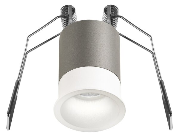 Faretto incasso bianco alluminio gea led gfa1100c led 3000k 230lm spot tondo moderno led integrato - Gea Led
