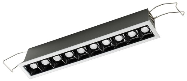Faretto incasso bianco alluminio gea led gfa1121n led 4000k 1650lm moderno led integrato - Gea Led