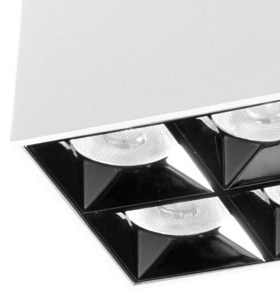 Plafoniera gea led gfa1141 led integrato lampada soffitto moderna - Gea Led