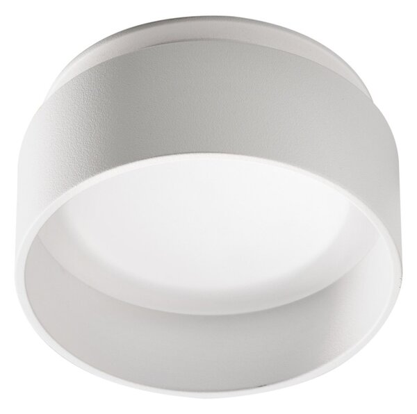 Faretto incasso bianco gea led gfa1210 gu10 led ip20 alluminio metacrilato lampada soffitto biemissione - Gea Led