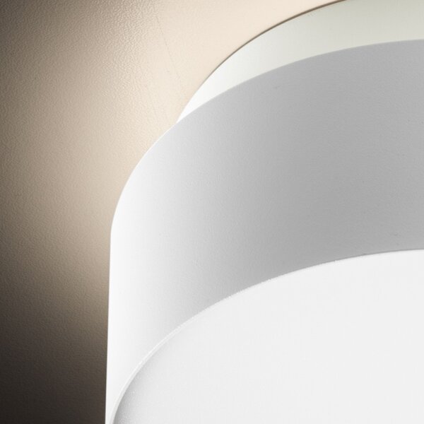 Plafoniera gea led gfa1070 led 600lm 3000k lampada soffitto moderna biemissione - Gea Led