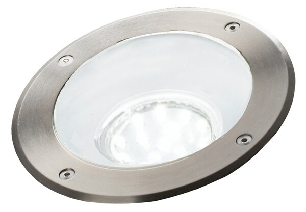 Faretto incasso sovil route 828 09 gu10 led ip65 acciaio incasso terra parete - Sovil Illuminazione