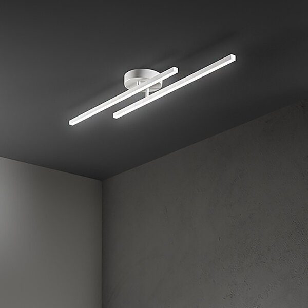 Applique led perenz syncro 8046 b ctd led dimmerabile orientabile alluminio - Perenz