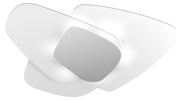 Plafoniera vetro top light strategy 1196 plg e27 led lampada soffitto parete - Top Light