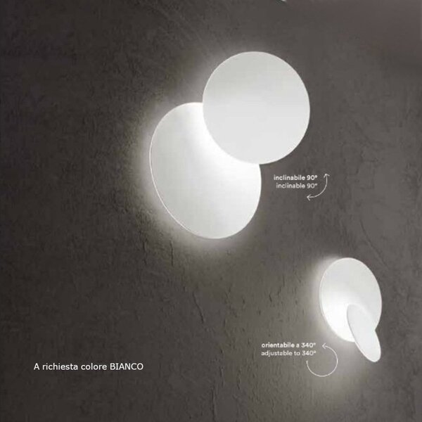 Plafoniera moderna perenz illumina drum 8230 or led alluminio acrilico orientabile lampada soffitto - Perenz