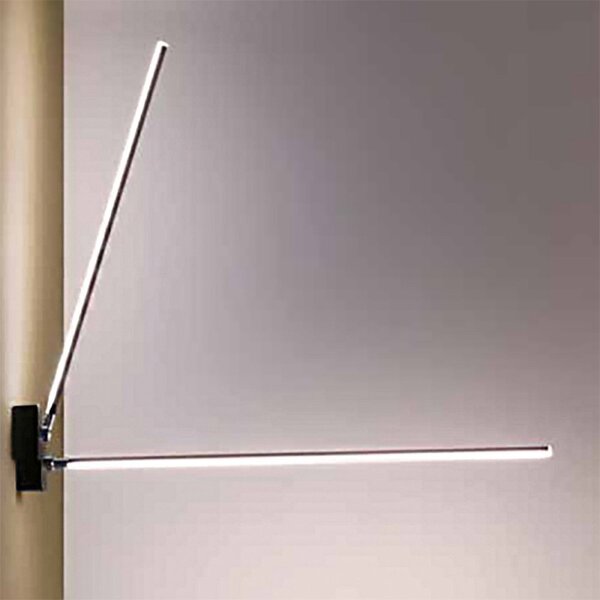 Plafoniera led cattaneo lucilla 905 60+80 pa ne 3000k lampada parete moderna orientabile modulo le integrato - Cattaneo Illuminazione