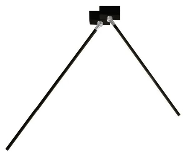 Plafoniera led cattaneo lucilla 905 60+80 pa ne 3000k lampada parete moderna orientabile modulo le integrato - Cattaneo Illuminazione