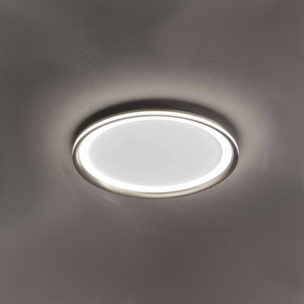 Plafoniera moderna perenz illumina edge 8196 8198 gr lc led lampada soffitto - Perenz