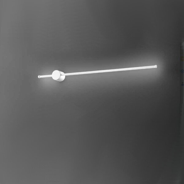 Applique moderno perenz illumina clock 8186 led metallo lampada parete - Perenz